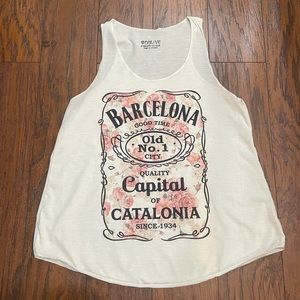 Tank top from Barcelona